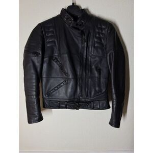 Harley Davidson Leather Womens Jacket Size 36‎ W-American Cowhide Made In Korea